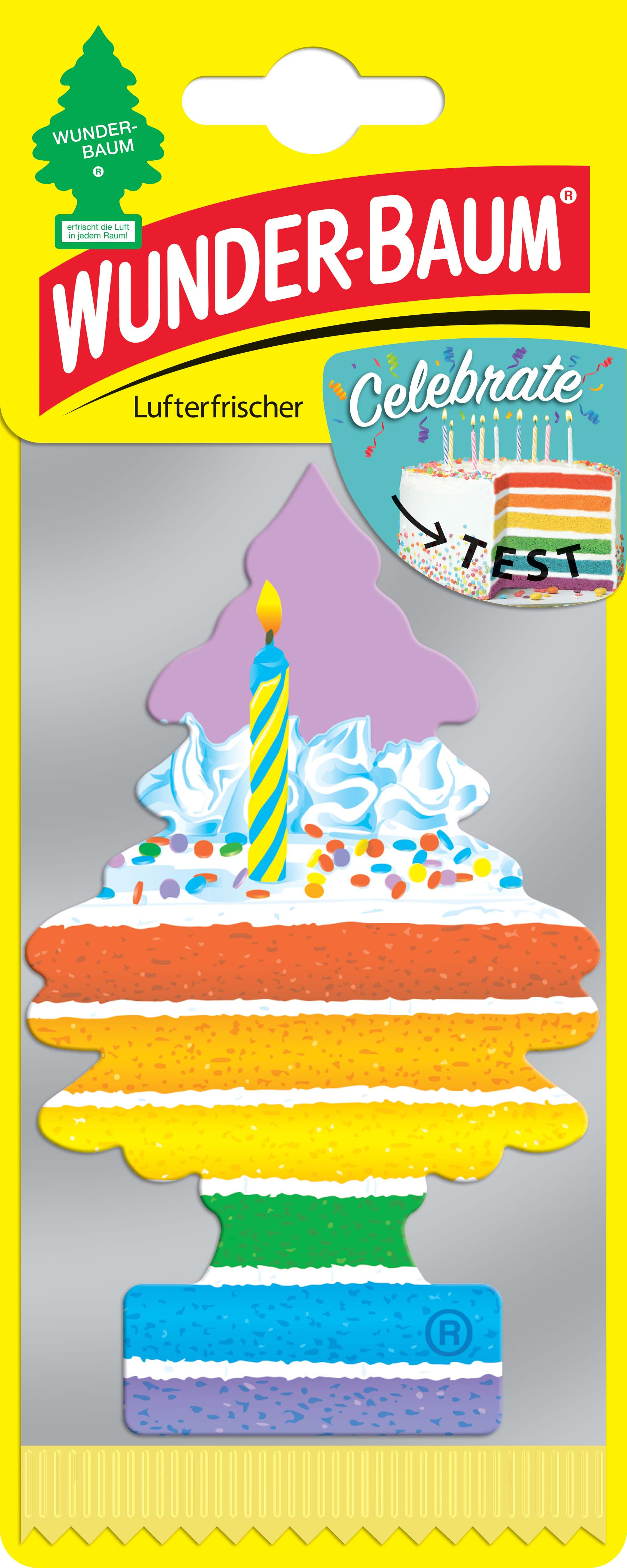 Wunderbaum® Celebrate - Original Auto Duftbaum Lufterfrischer